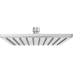1660788.002 8-Inch Square Rain Shower Head, Polished Chrome