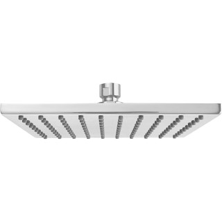1660788.002 8-Inch Square Rain Shower Head, Polished Chrome