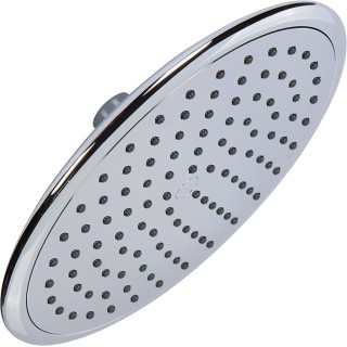 Waterfall Showerhead - 9 Inch Large Overhead Rain Shower Head - High Flow Best With Extension Arm, 1.8 GPM - Chrome & California Certified