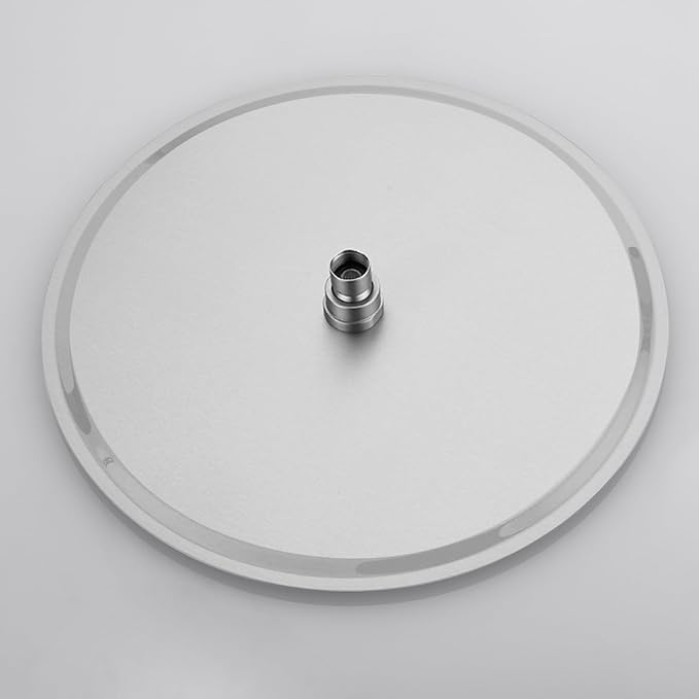 16 Inch Rainfall Shower Head, Stainless Steel Round Shower Head, Extra Large Ceiling Mount Shower Heads, Brushed Nickel