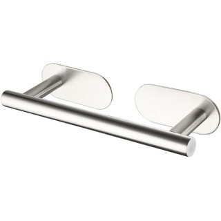 Self Adhesive Stainless Steel Towel Rack, Towel Rack, Wall Mounted Towel Bar, Towel Bar for Bathroom, Brushed, 229cm powerfully