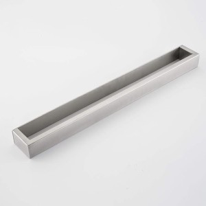 40cm Self Adhesive Bathroom Towel Bar SUS Stainless Steel Towel Bar Rail Wall Mounted Holder Chrome Finish (Self Adhesive, Chrome) …
