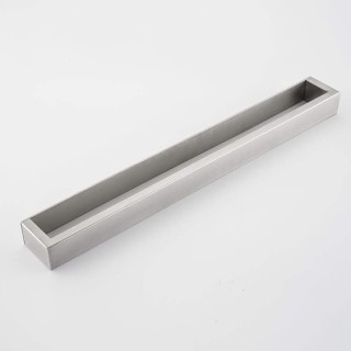 40cm Self Adhesive Bathroom Towel Bar SUS Stainless Steel Towel Bar Rail Wall Mounted Holder Chrome Finish (Self Adhesive, Chrome) …