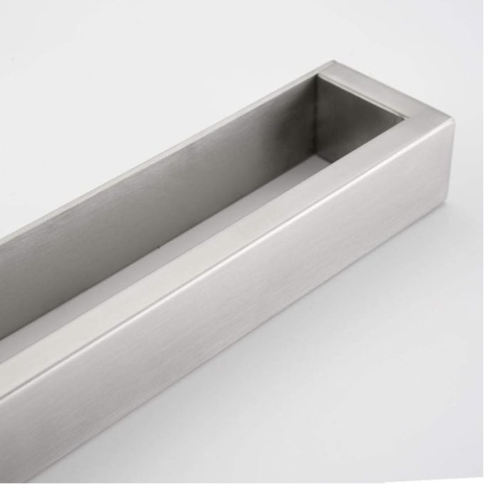 40cm Self Adhesive Bathroom Towel Bar SUS Stainless Steel Towel Bar Rail Wall Mounted Holder Chrome Finish (Self Adhesive, Chrome) …