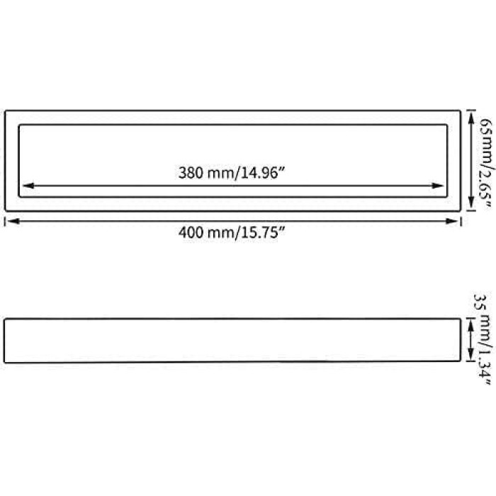 40cm Self Adhesive Bathroom Towel Bar SUS Stainless Steel Towel Bar Rail Wall Mounted Holder Chrome Finish (Self Adhesive, Chrome) …