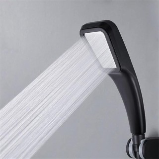 Chandelier Handheld Shower Head, Pressure Rainfall Head with Water 2 Color Chrome Sprayer Nozzle, Waterfall Spout Design for Home & Commercial Use