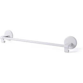 Towel Rails Wall-Mounted 46.5Cm with Hook,Self Adhesive Hand Towel Bar Eco-Friendly Abs Towel Bar,Punch-Free/White s